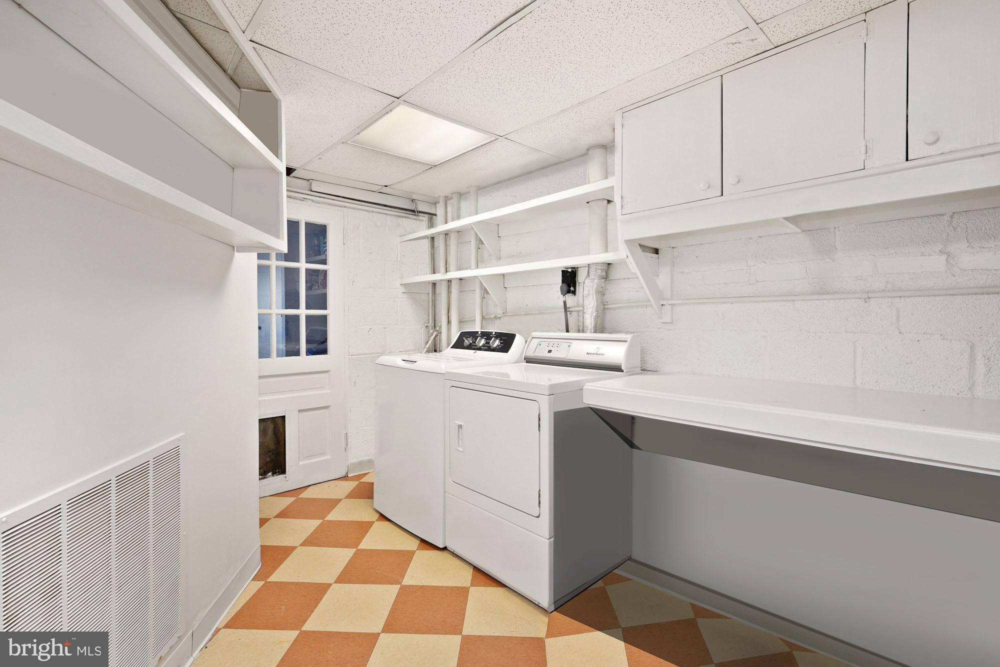 4777 Dexter Street Northwest Washington, DC 20007 - Photo 24 of 30 Laundry with Ample Storage