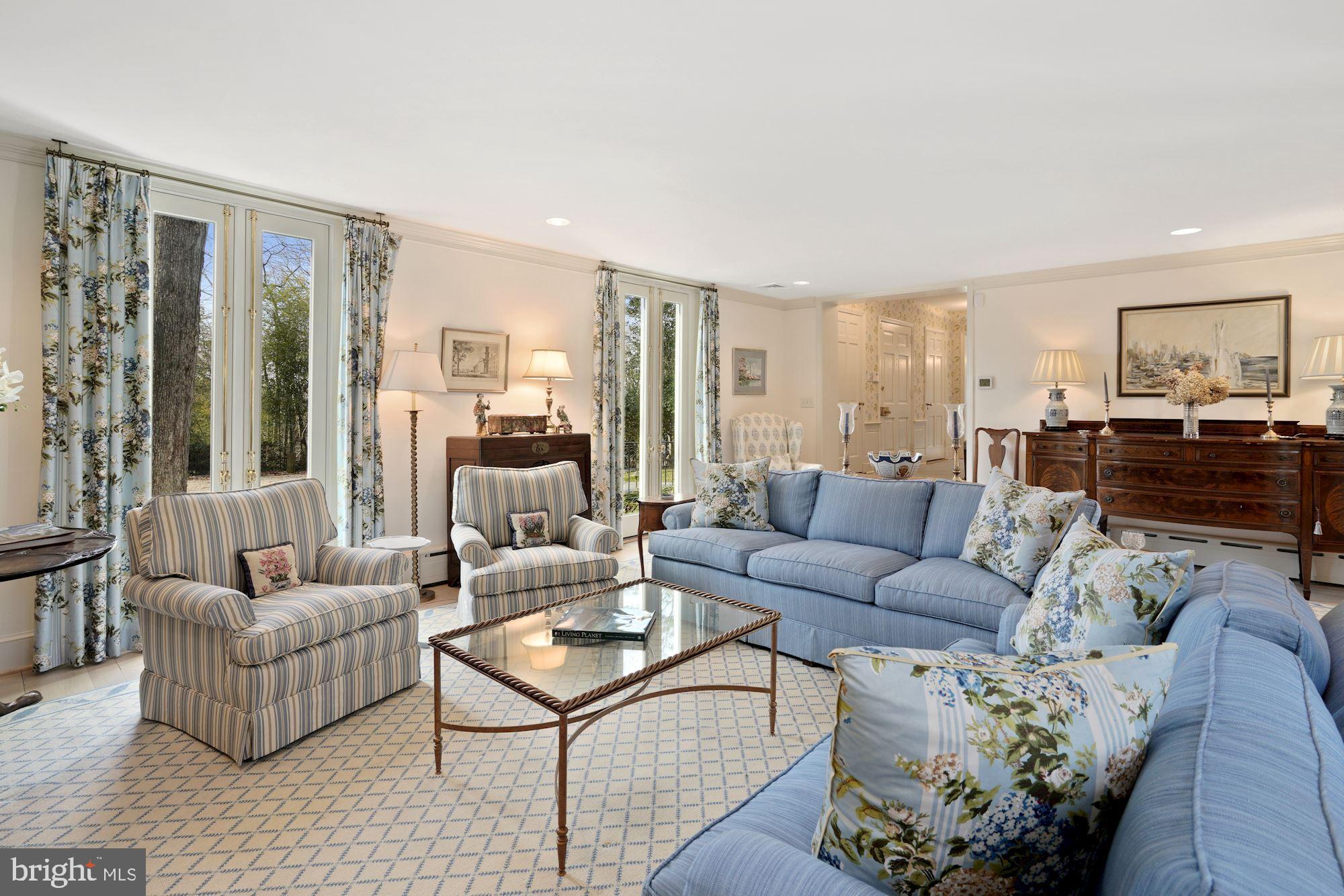 4777 Dexter Street Northwest Washington, DC 20007 - Photo 6 of 30 Formal Living Room with Gas Fireplace