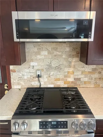 a close view of stove