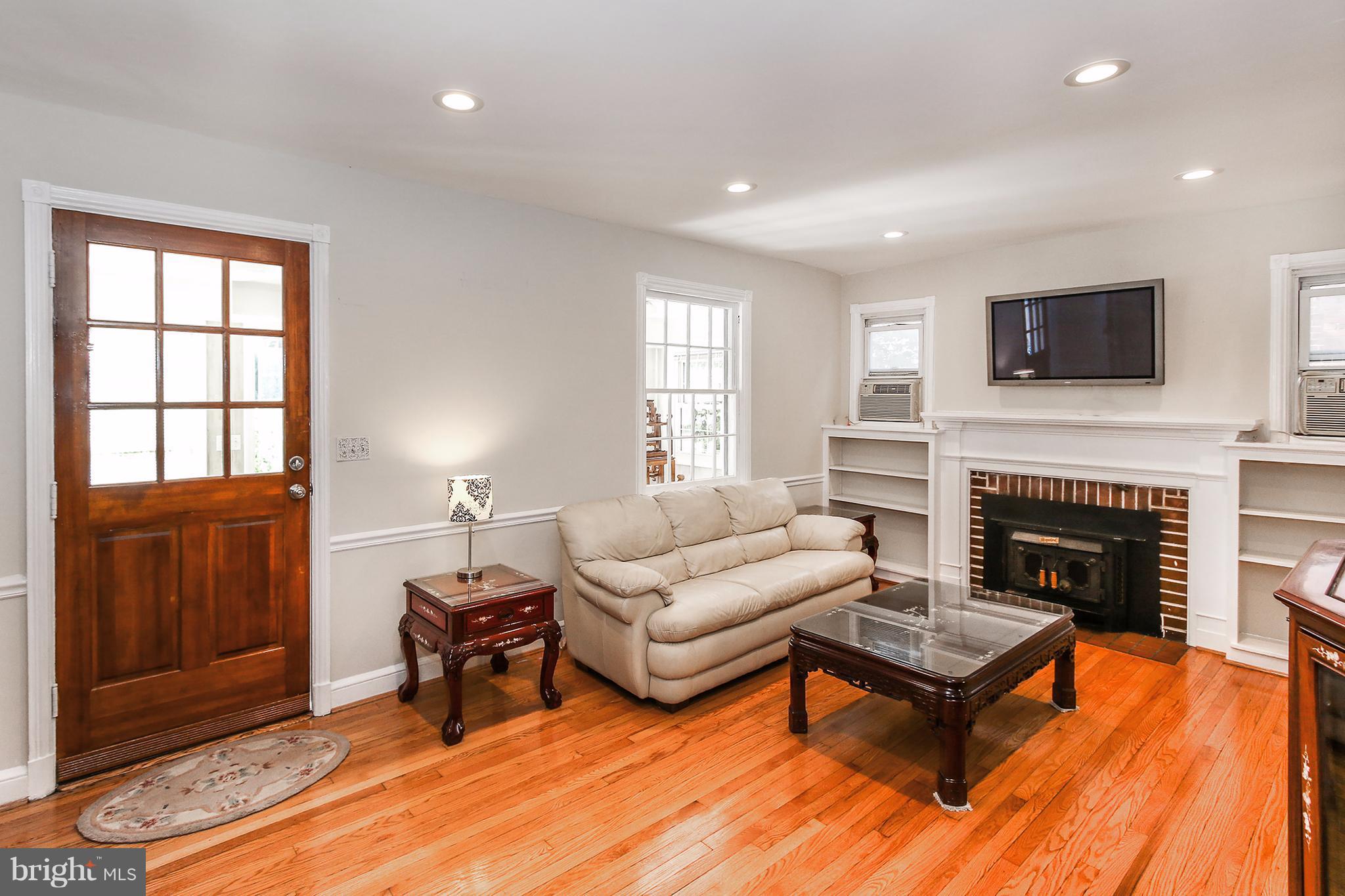 Living Room w/ wood burning FP