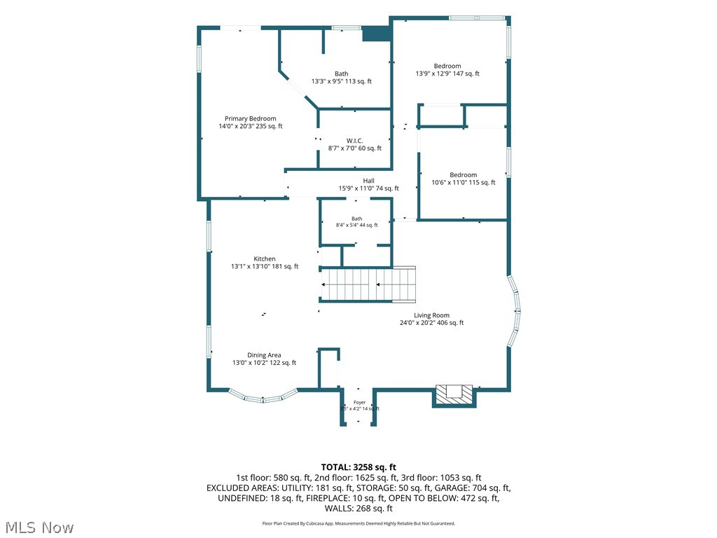 1057 Congress Lake Road Mogadore, OH 44260 - Photo 49 of 50 Main level floor plan