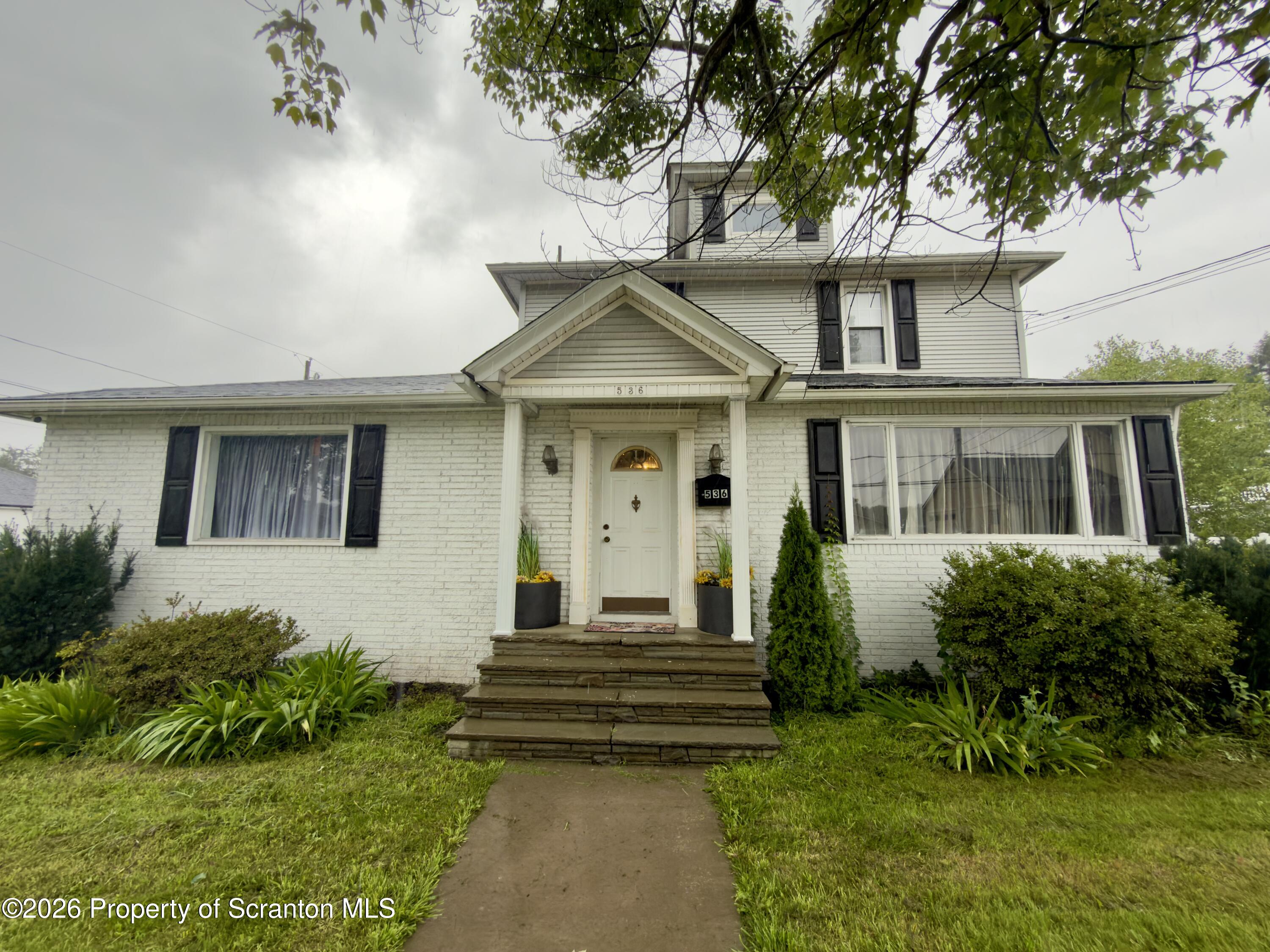 536 Moosic Road, Unit 2 Old Forge, PA 18518 - Photo 1 of 16 Front