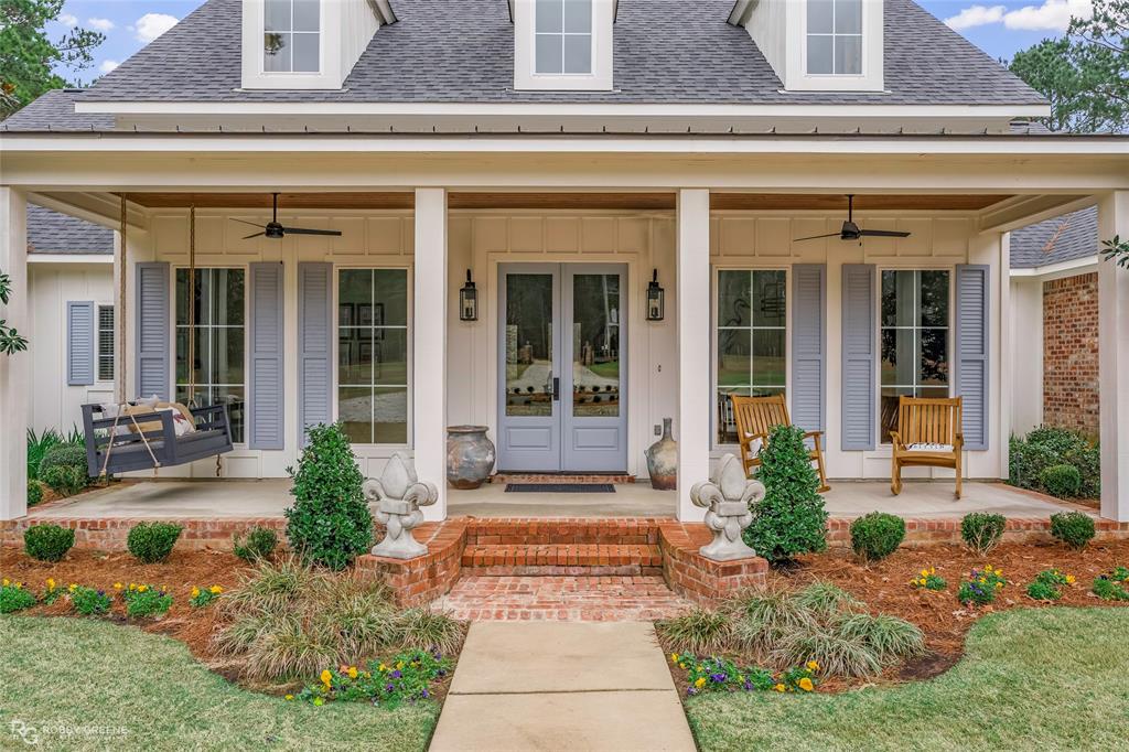 145 Crouch Road Benton, LA 71006 - Photo 3 of 40 front view of the house with a porch