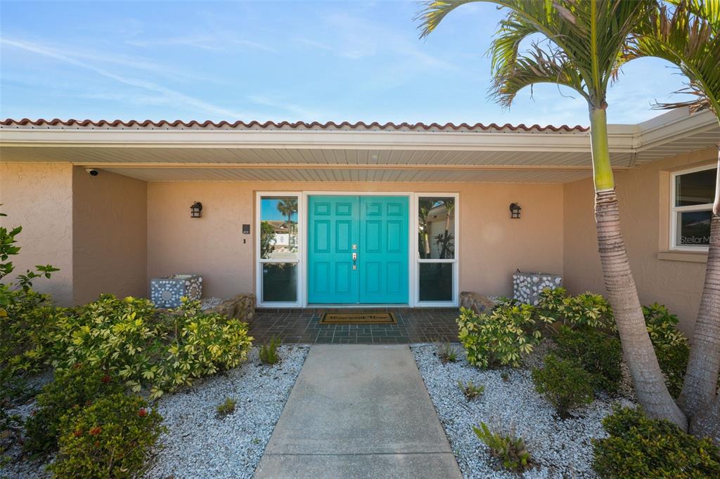 4968 South Shore Drive New Port Richey, FL 34652 - Photo 51 of 60 a view of a entryway door of the house