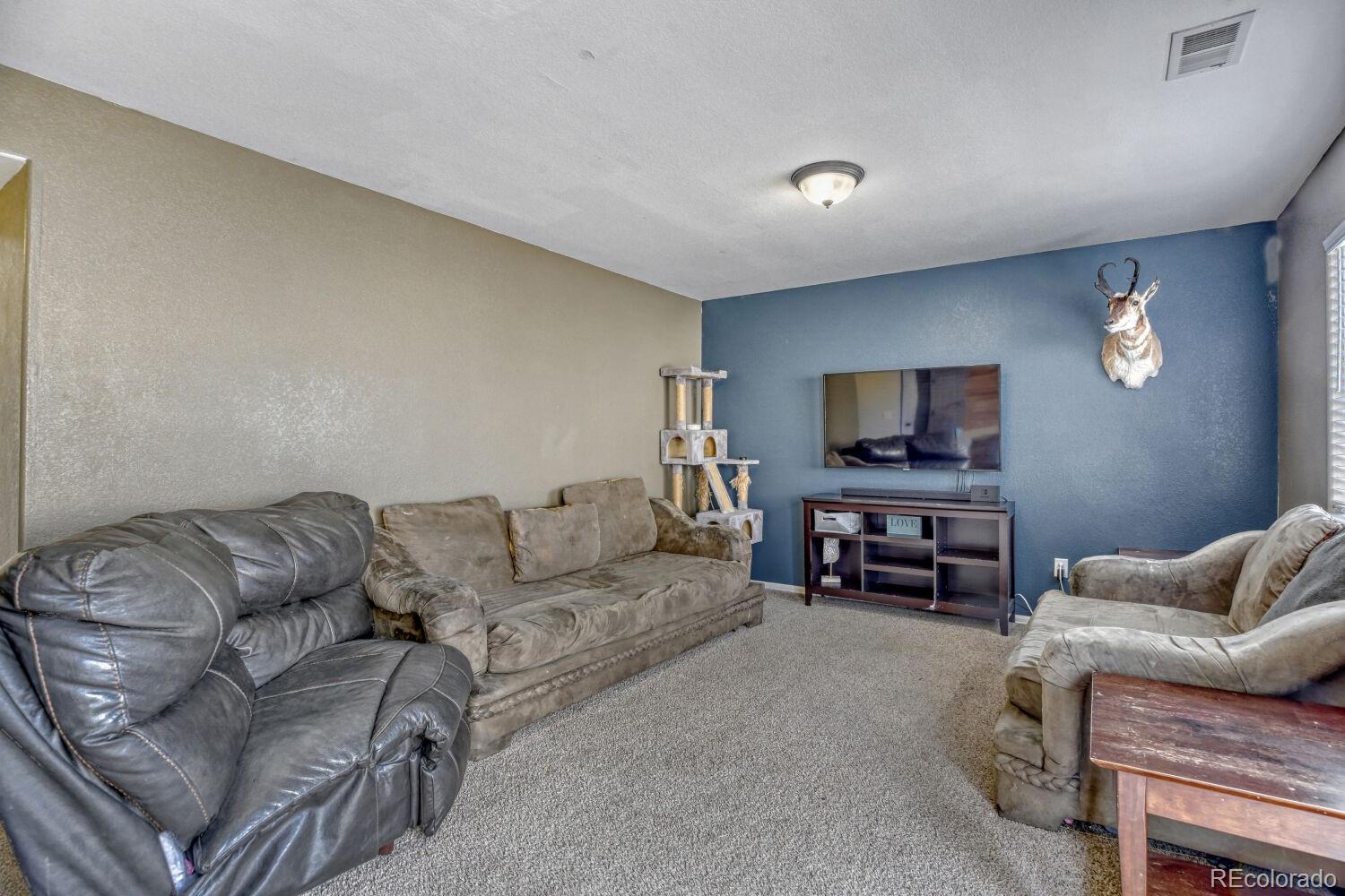 2179 Fletcher Avenue Brighton, CO 80603 - Photo 13 of 29 a living room with furniture and a flat screen tv