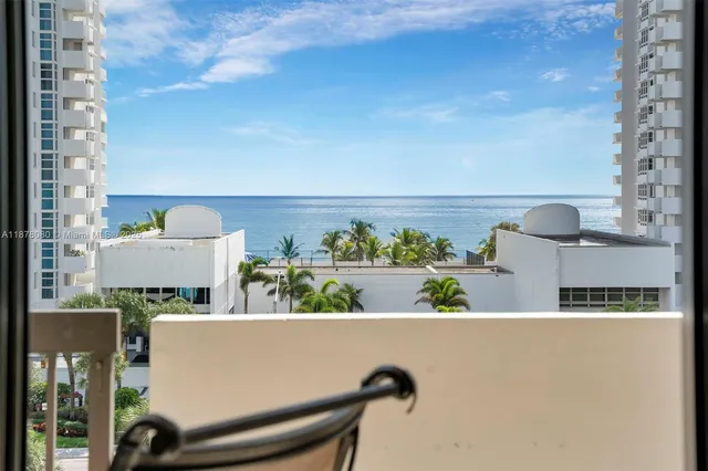 a view of a city with tall buildings