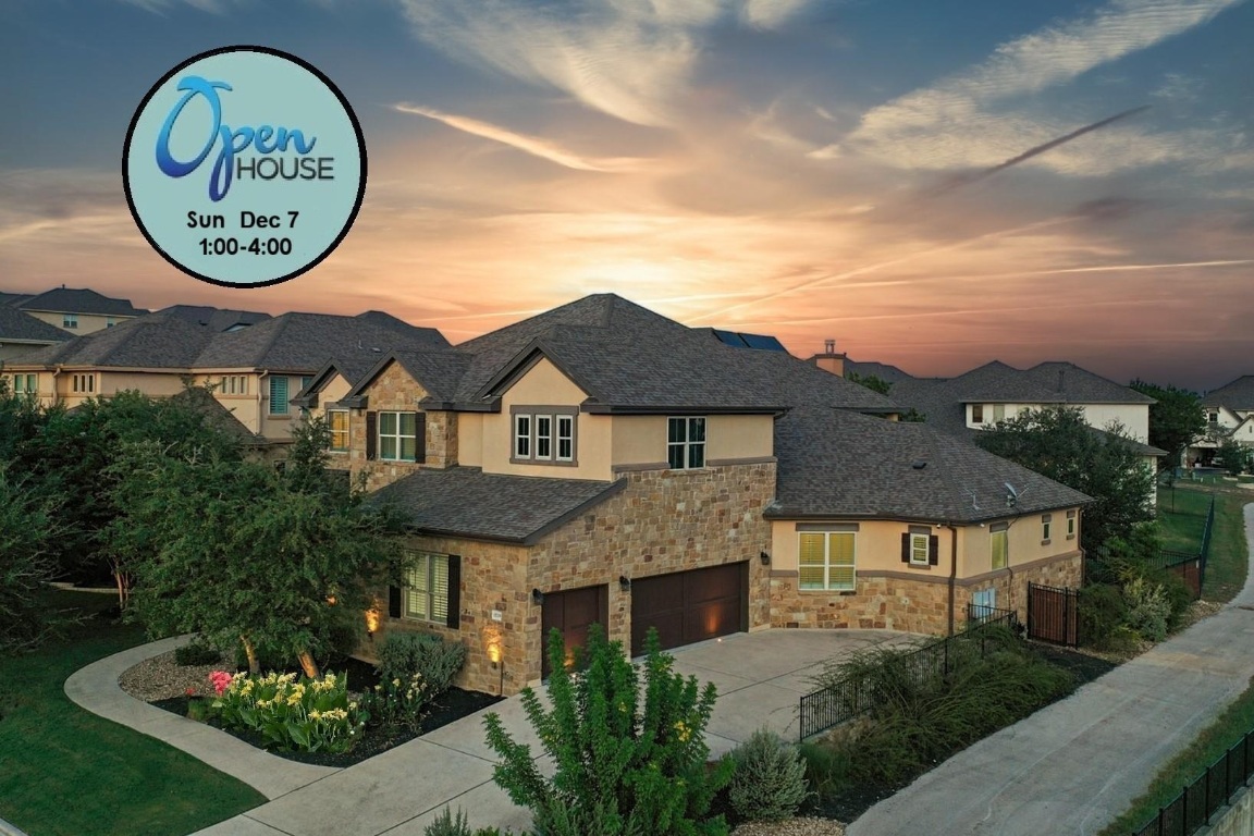 15729 De Fortuna Drive Bee Cave, TX 78738 - Photo 1 of 40 a front view of a house with garden