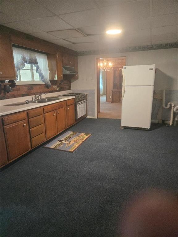 501 Filbert Orient Road Fairbank, PA 15435 - Photo 15 of 22 a kitchen with a sink and cabinets