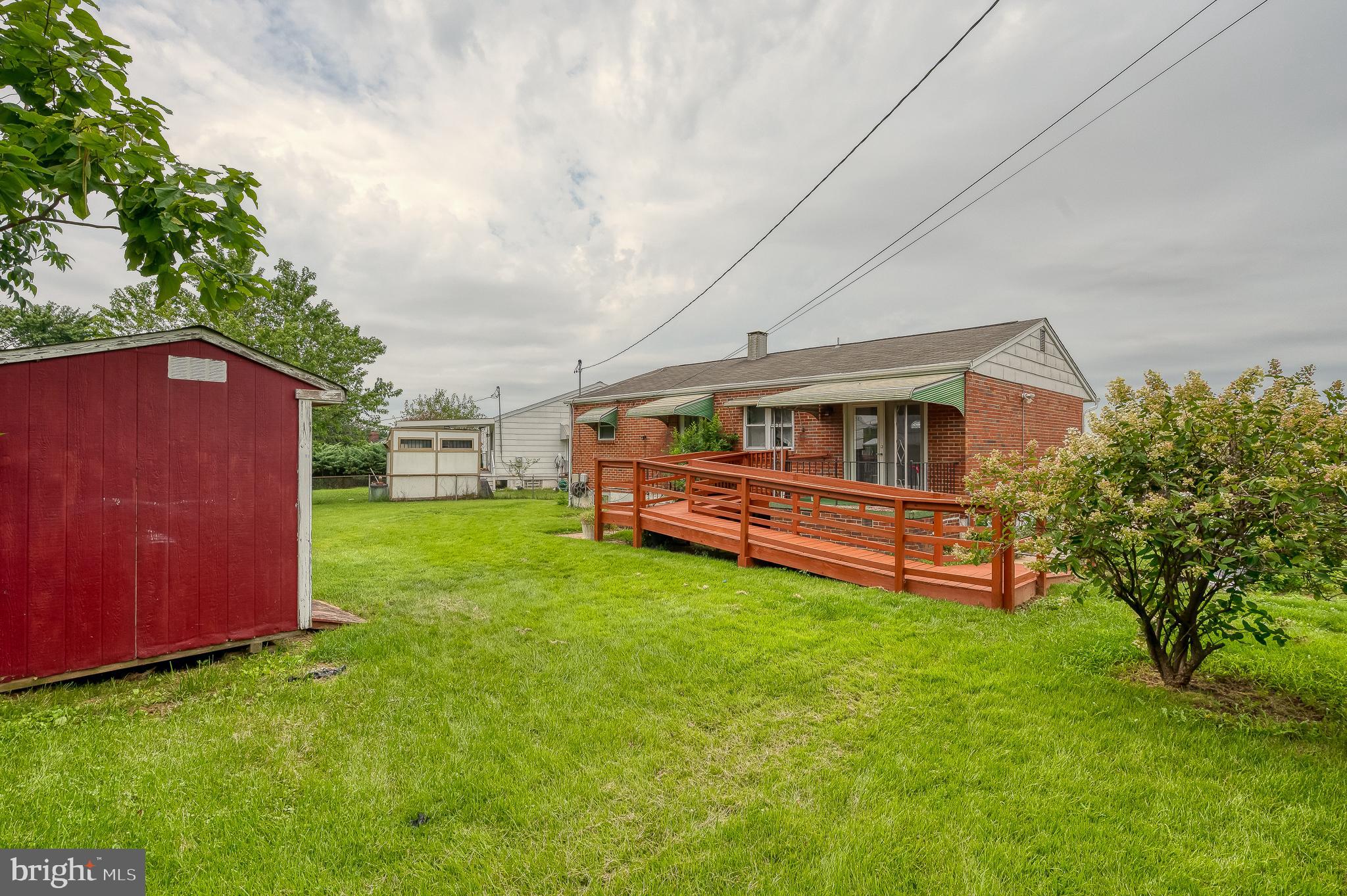 2307 Holyoke Road Baltimore, MD 21237 - Photo 36 of 44 Large Yard with Shed