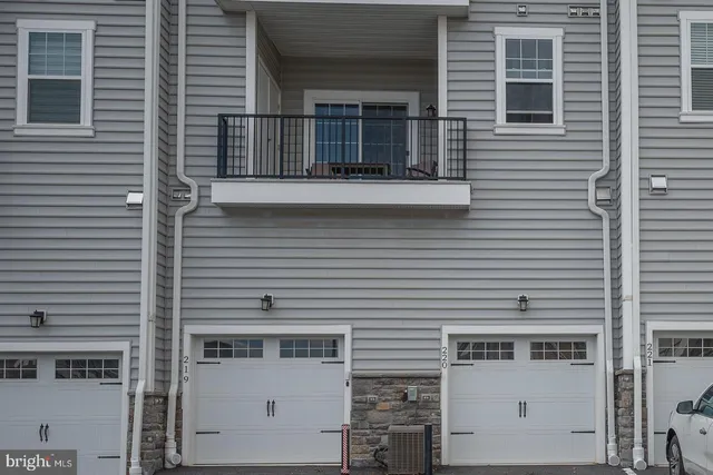 a view of a windows and a garage