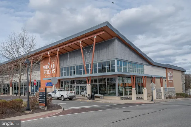 a front view of a building