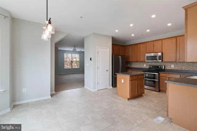 a view of a wooden balcony