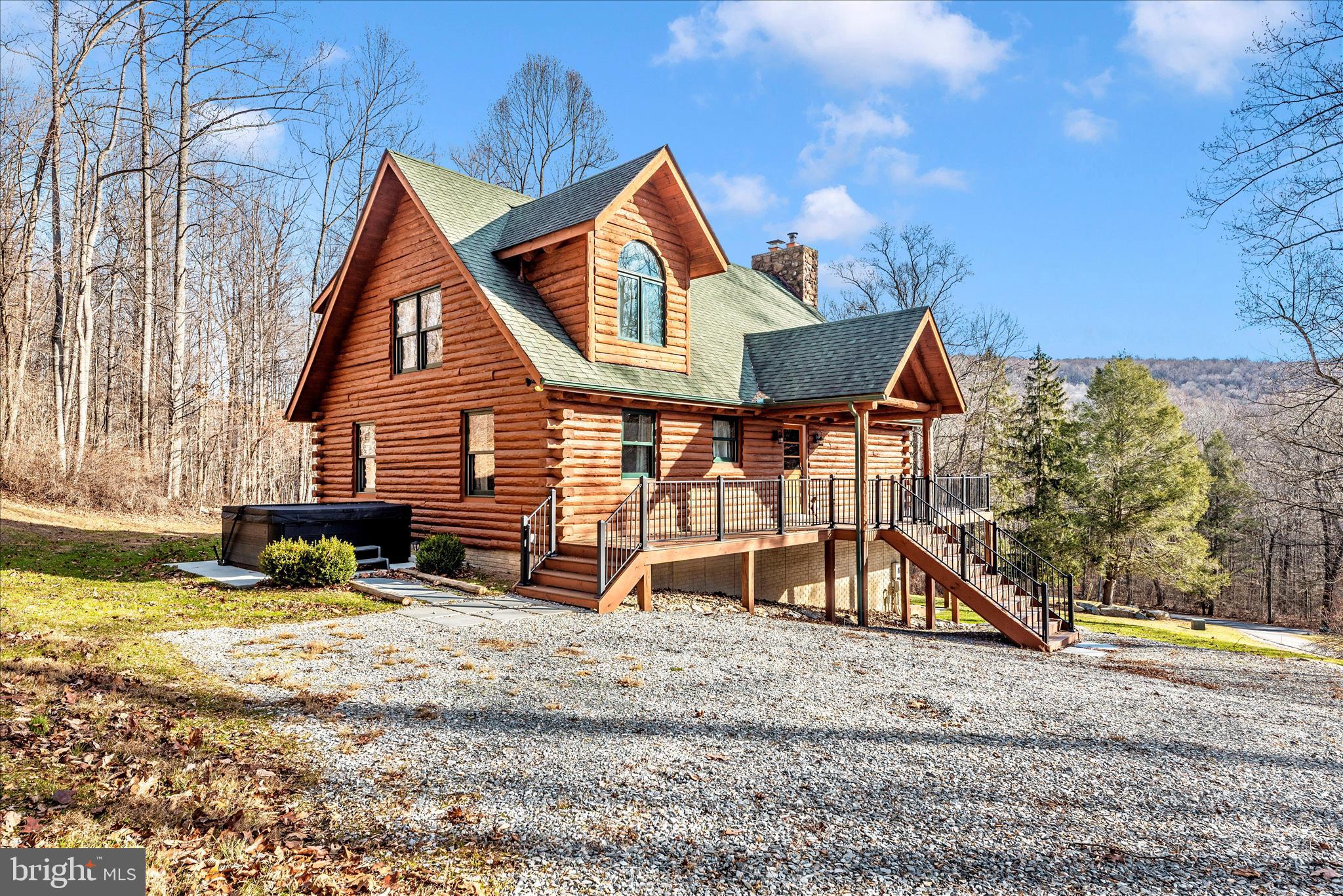 12804 Spruce Run Road Myersville, MD 21773 - Photo 44 of 72 a view of backyard of house