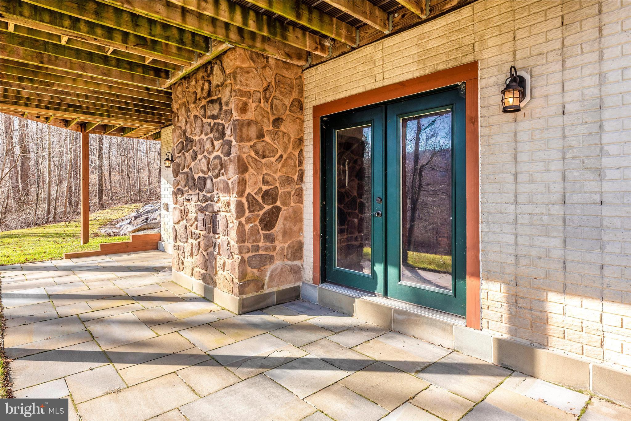 12804 Spruce Run Road Myersville, MD 21773 - Photo 52 of 72 a view of a wooden door with a room