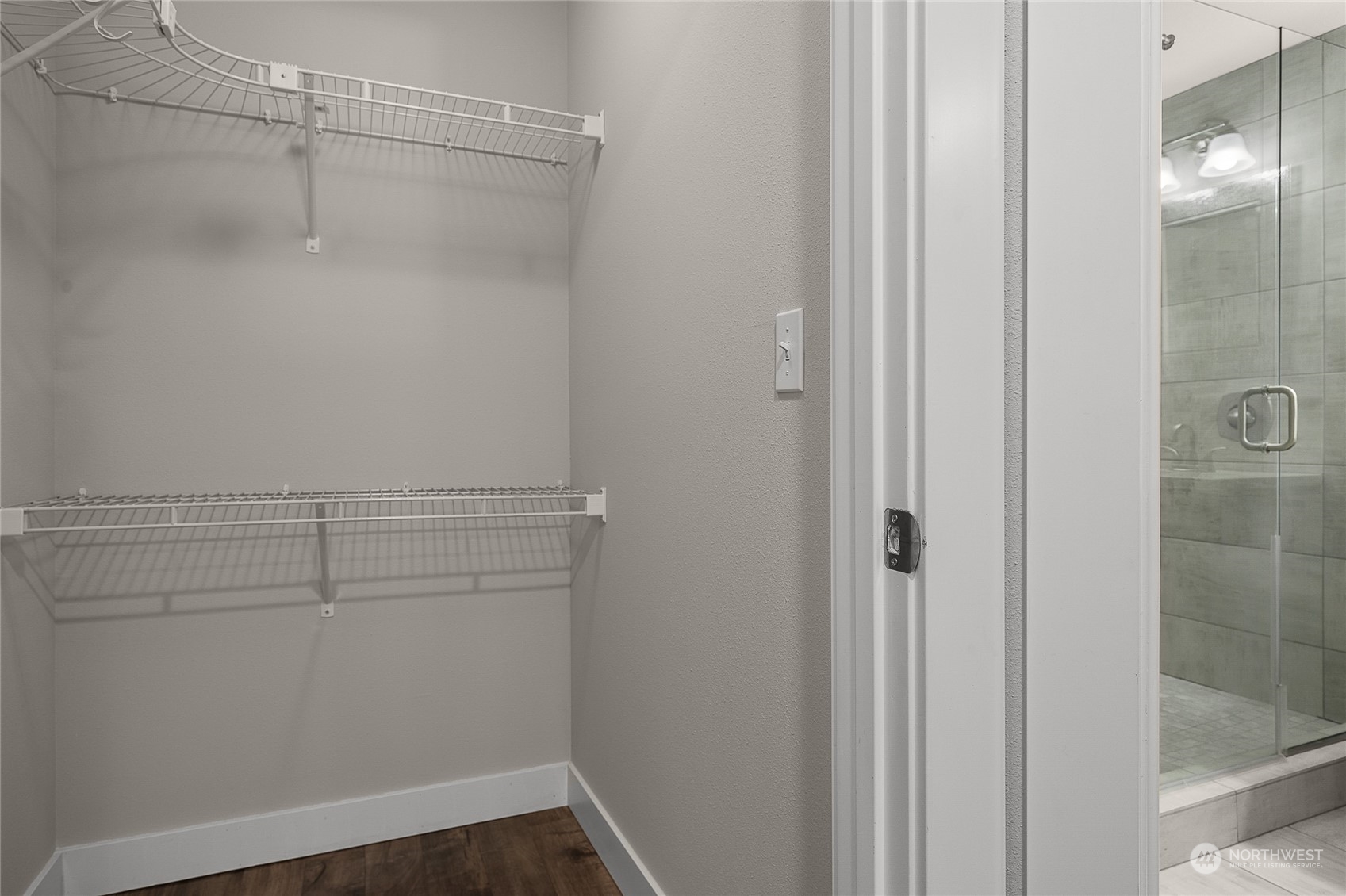 9512 Edmonds Way Edmonds, WA 98020 - Photo 12 of 24 a view of a room with racks on the wall