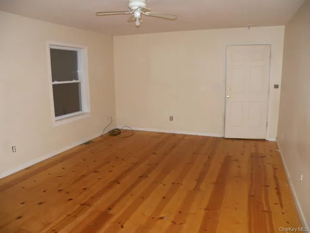wooden floor in an empty room