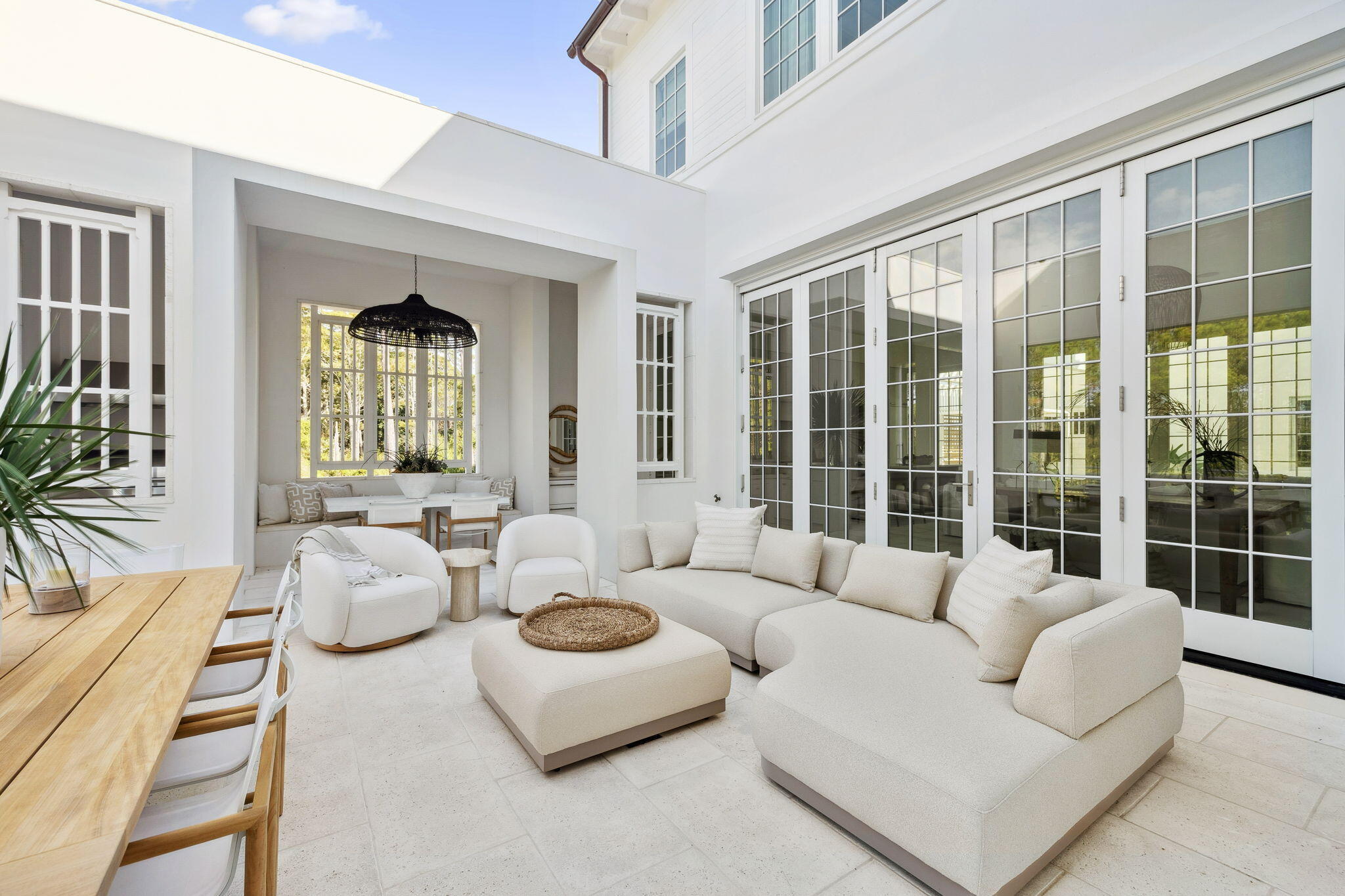 53 Portico Ln Inlet Beach Inlet Beach, FL 32461 - Photo 16 of 17 a living room with furniture and a large window