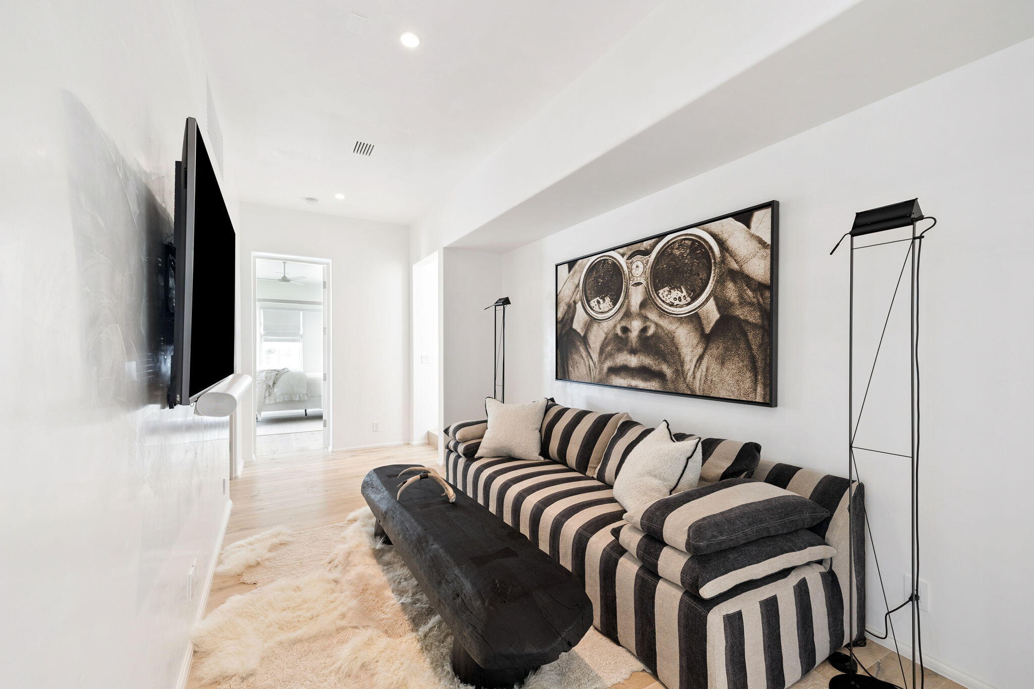 53 Portico Ln Inlet Beach Inlet Beach, FL 32461 - Photo 25 of 47 a bedroom with furniture and a rug