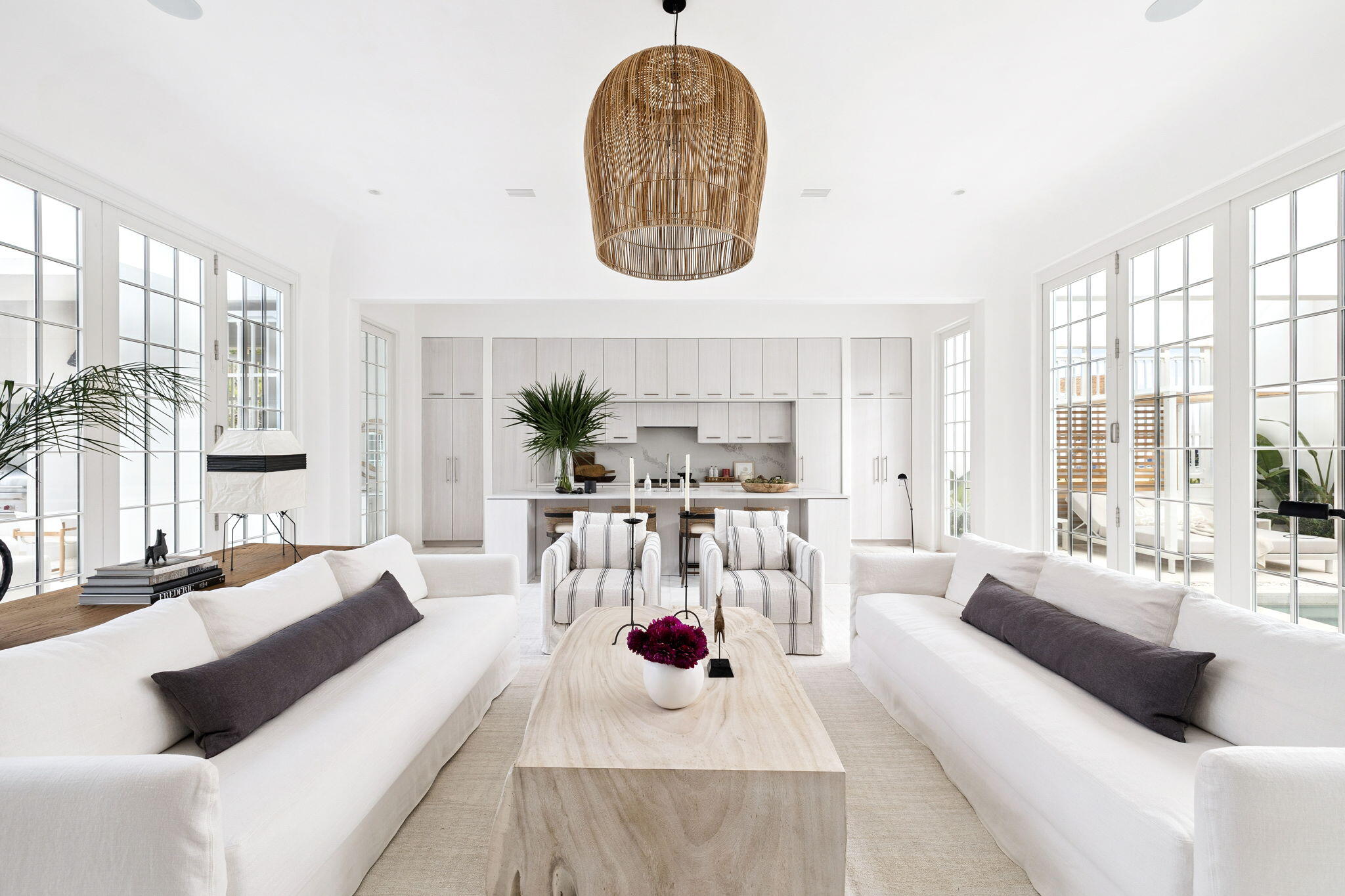 53 Portico Ln Inlet Beach Inlet Beach, FL 32461 - Photo 4 of 41 a living room with furniture and a large window