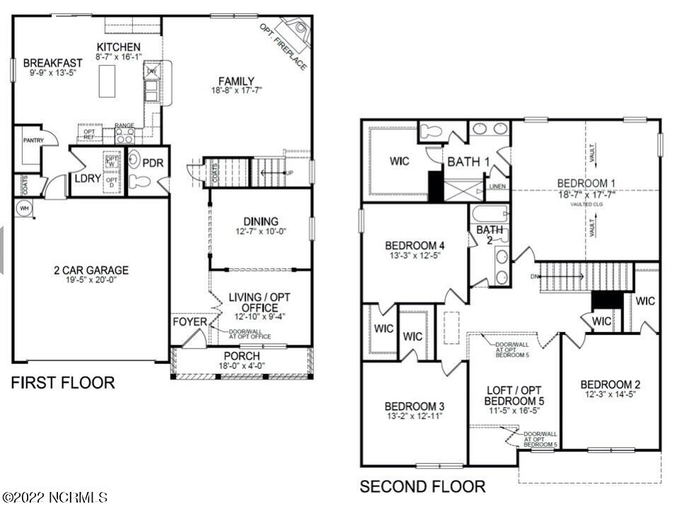 311 Frida Road New Bern, NC 28560 - Photo 29 of 29 Floorplan
