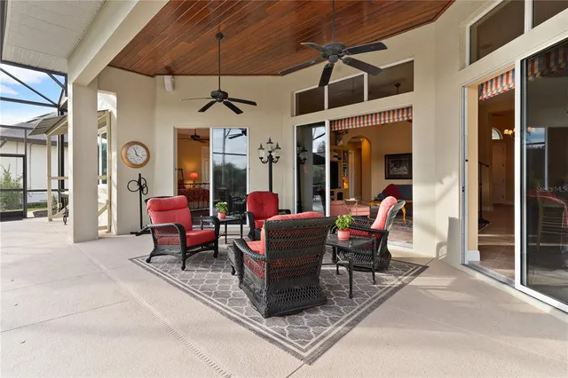 a view of a lake with a beach