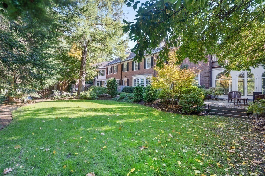 35 Wykeham Road Newton, MA 02465 - Photo 38 of 40 a view of a house with a big yard plants and large trees