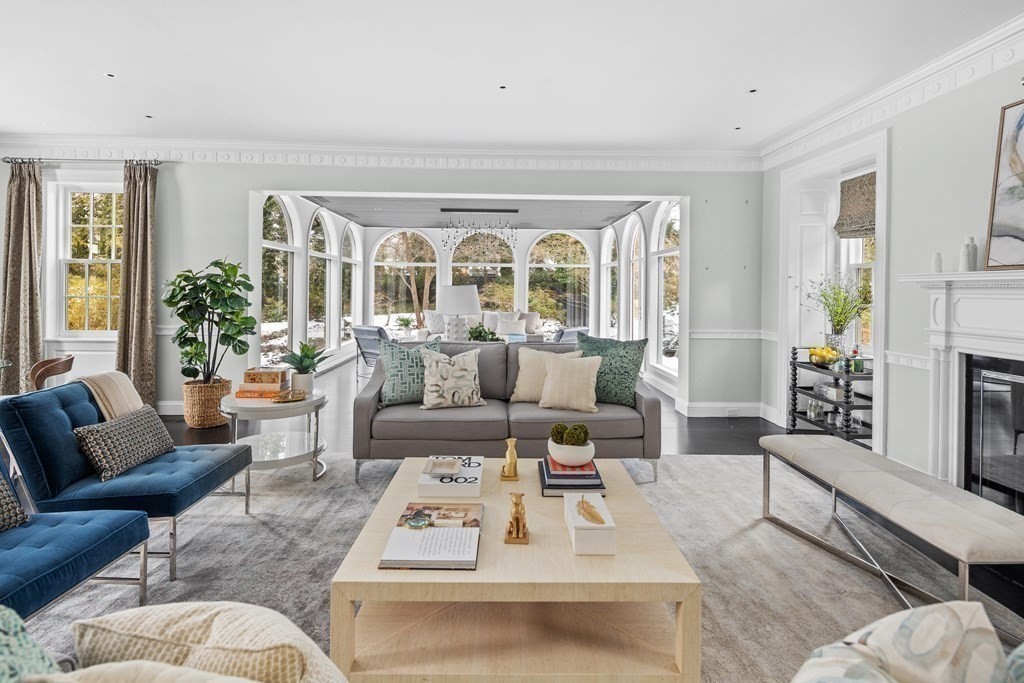 35 Wykeham Road Newton, MA 02465 - Photo 6 of 40 a living room with furniture large window and table