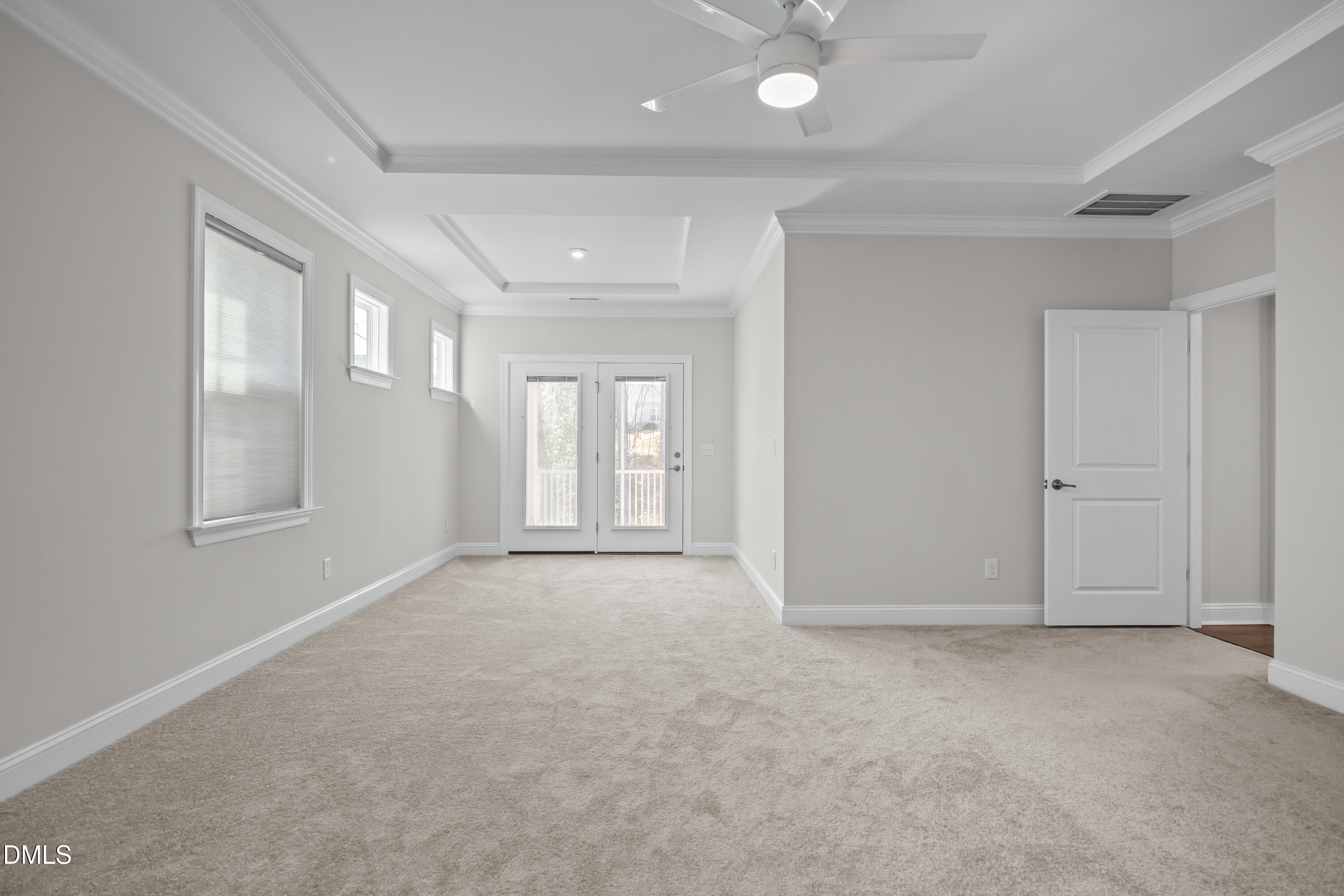 226 English Violet Lane Raleigh, NC 27610 - Photo 13 of 34 an empty room with windows and closet