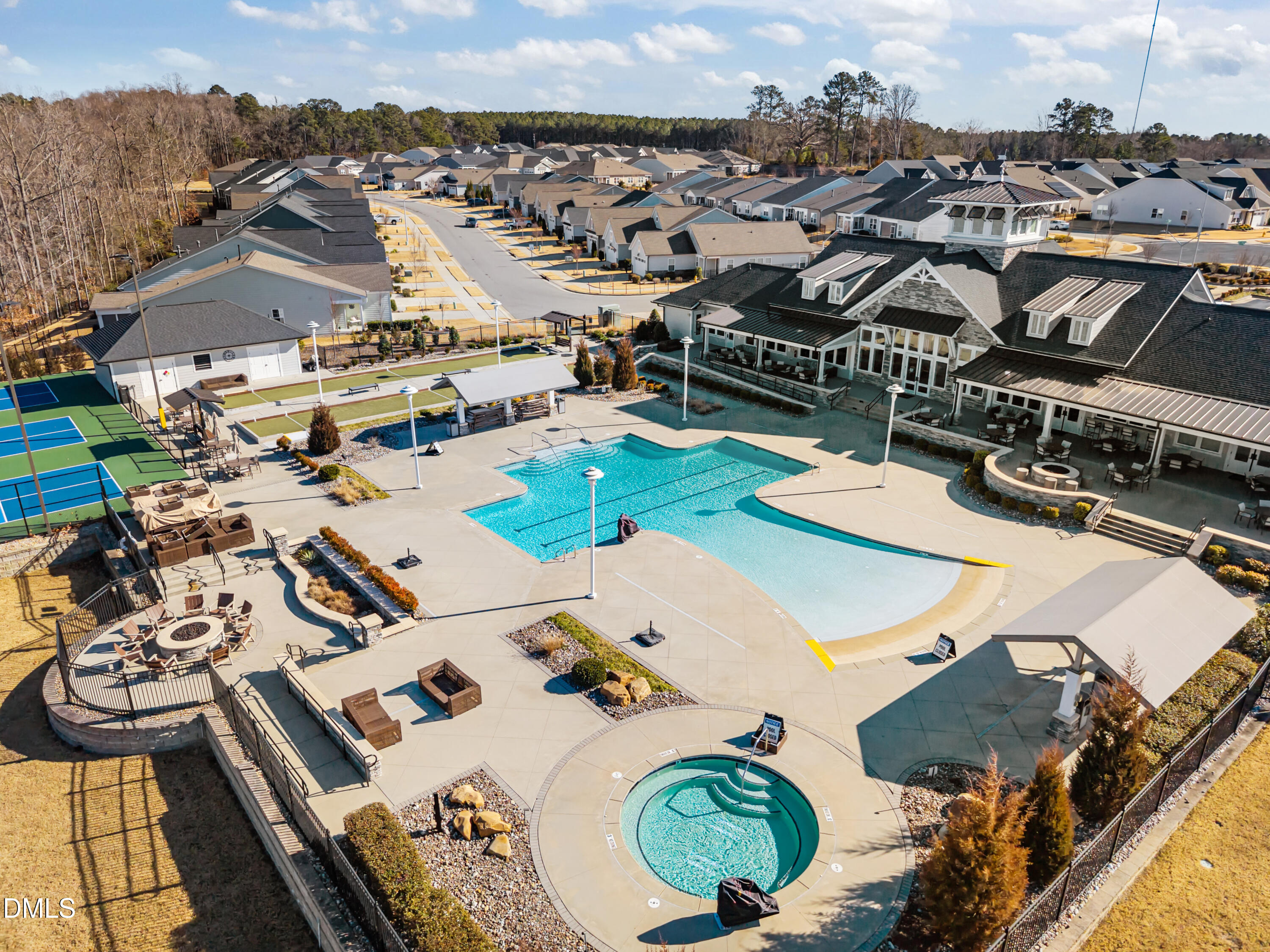 226 English Violet Lane Raleigh, NC 27610 - Photo 31 of 34 an aerial view of a residential houses with outdoor space