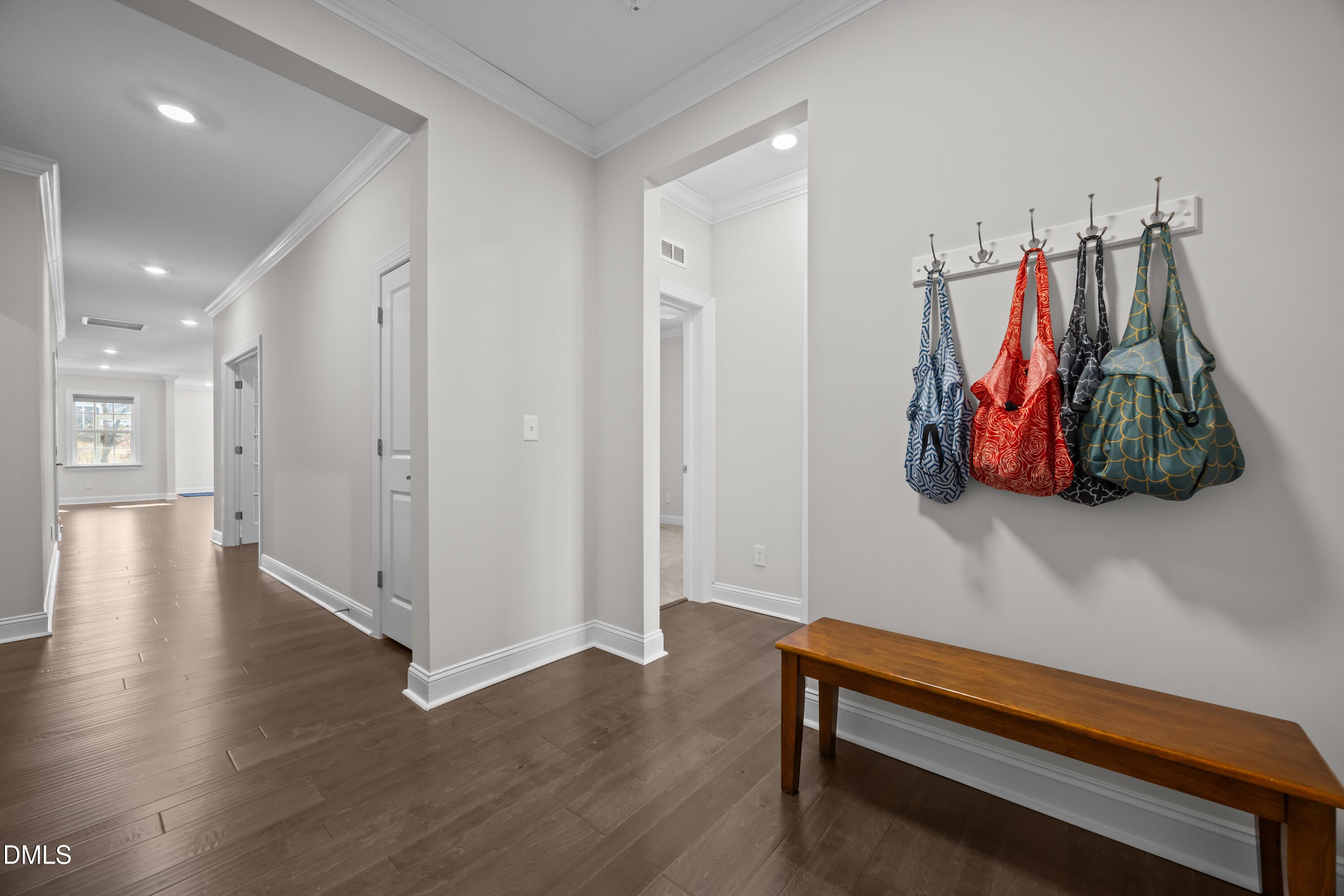 226 English Violet Lane Raleigh, NC 27610 - Photo 5 of 34 a view of a room with wooden floor and closet