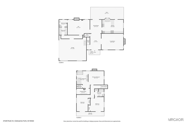 $549,000 | 21520 Peak Circle, Cedarpines Park, CA 92322