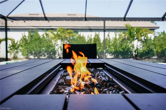 a sitting area with window