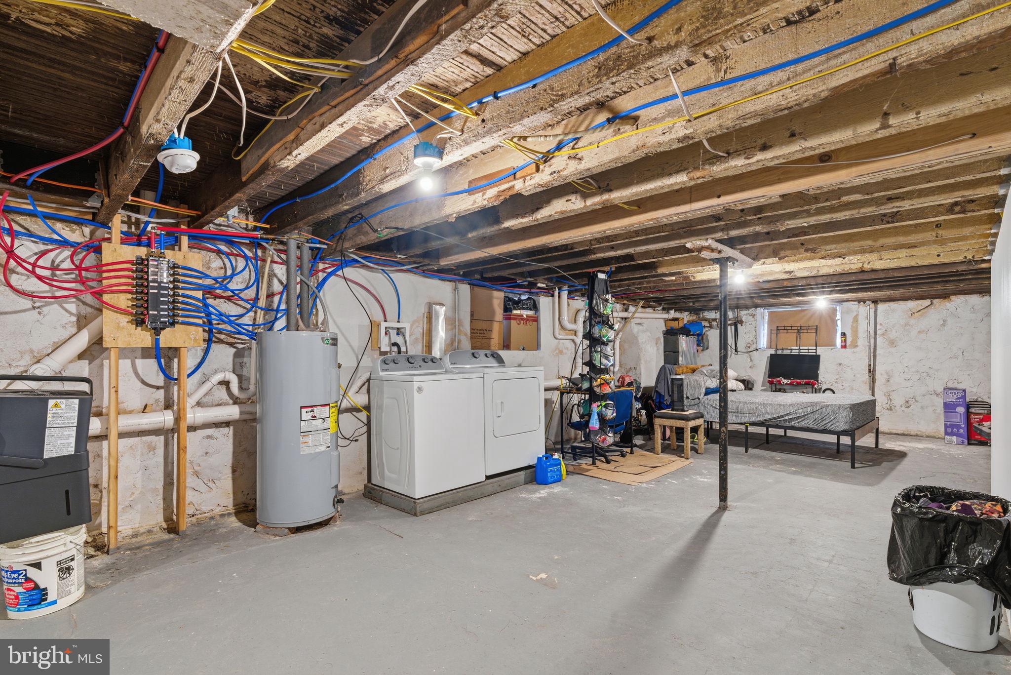 1813 South 23rd Street Philadelphia, PA 19145 - Photo 11 of 23 a view of a garage with furniture