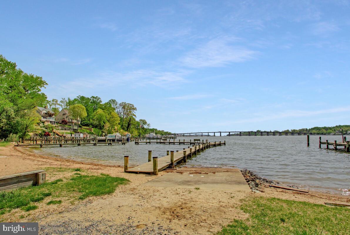 251 Cape St John Road Annapolis, MD 21401 - Photo 51 of 61 a view of a lake with a beach