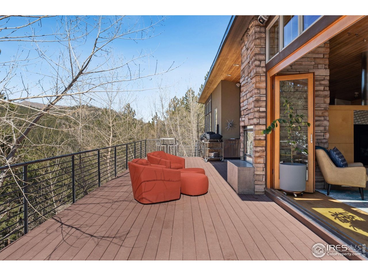 1127 Valley Lane Boulder, CO 80302 - Photo 23 of 48 a outdoor space with lounge chair