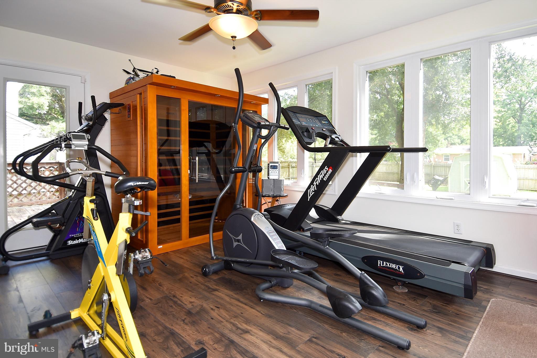 10313 Abbott Road Manassas, VA 20110 - Photo 24 of 30 a view of a room with gym equipment