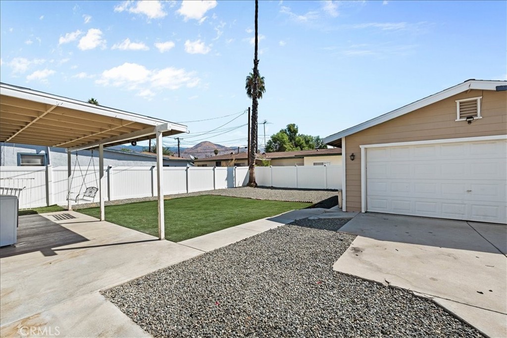 7167 Osbun Road San Bernardino, CA 92404 - Photo 7 of 35 a view of a backyard
