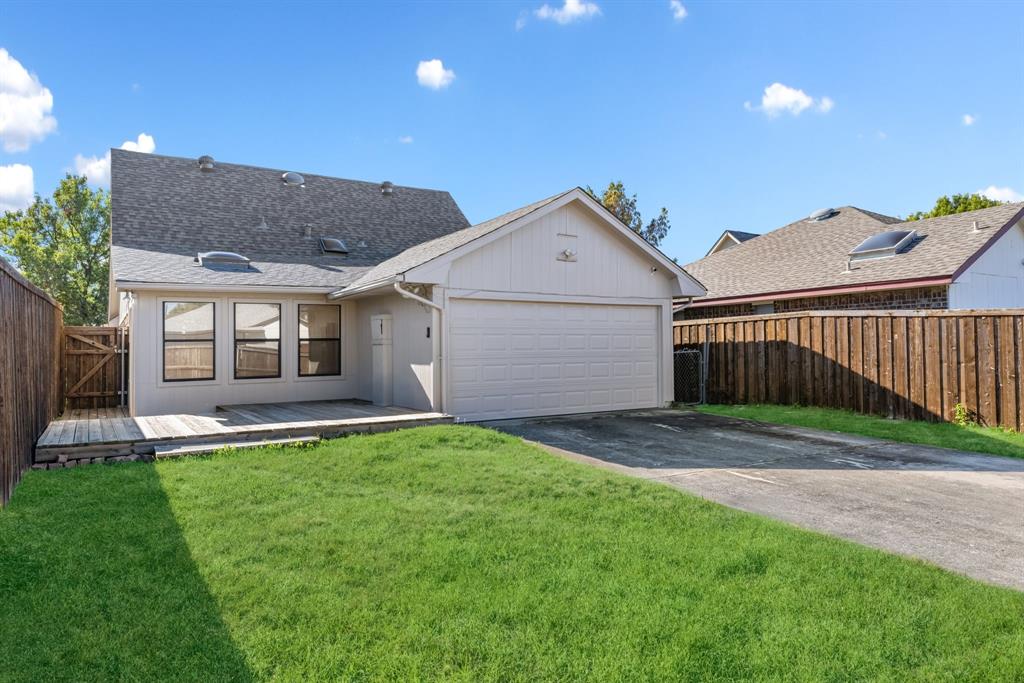 2543 Sundance Lane Dallas, TX 75287 - Photo 27 of 27 a view of a backyard with a garden