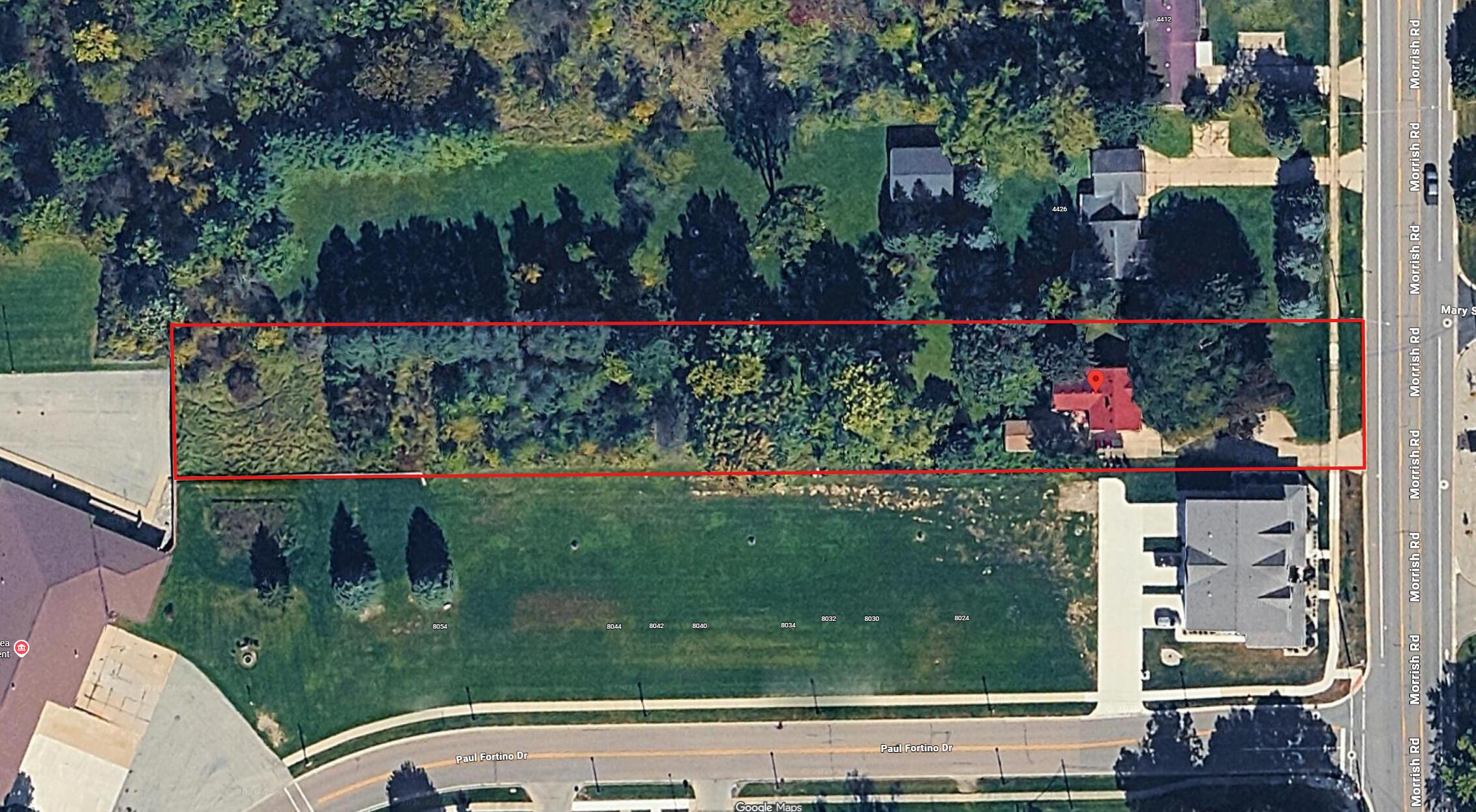 4432 Morrish Road Swartz Creek, MI 48473 - Photo 17 of 17 Satellite Lot Measurements