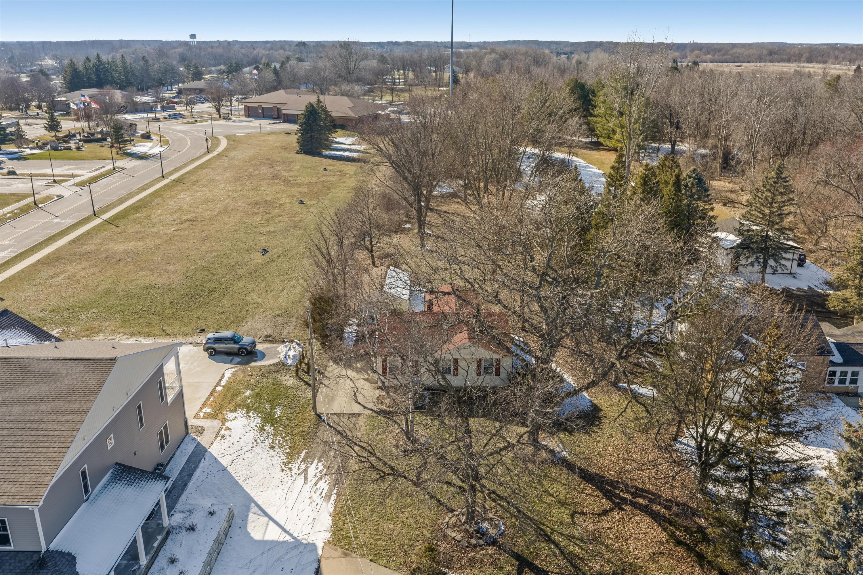 4432 Morrish Road Swartz Creek, MI 48473 - Photo 9 of 17 Aerial West Closeup