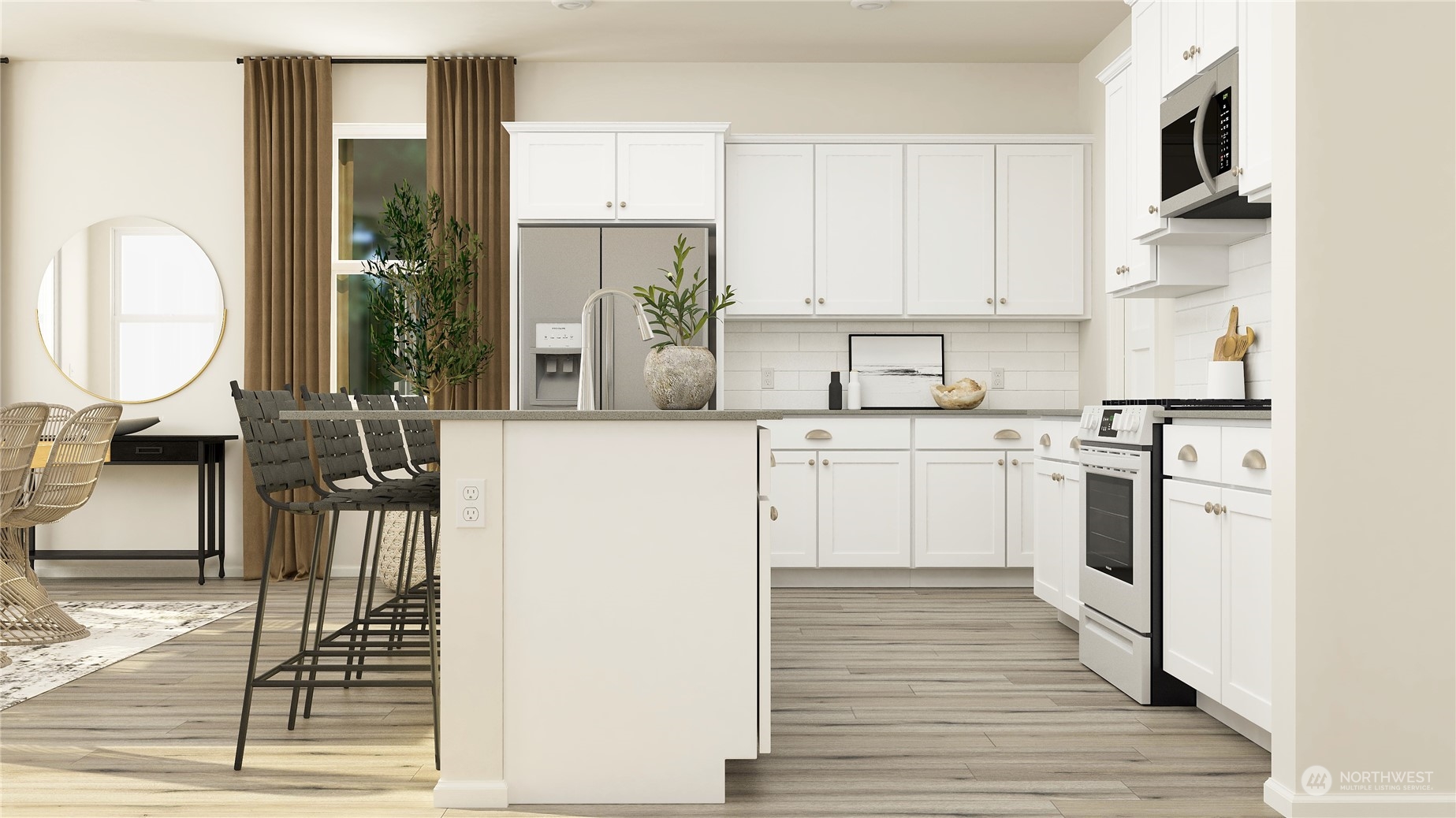 1012 Panoramic Loop, Unit 29 Bremerton, WA 98312 - Photo 7 of 28 a kitchen with a sink cabinets and wooden floor