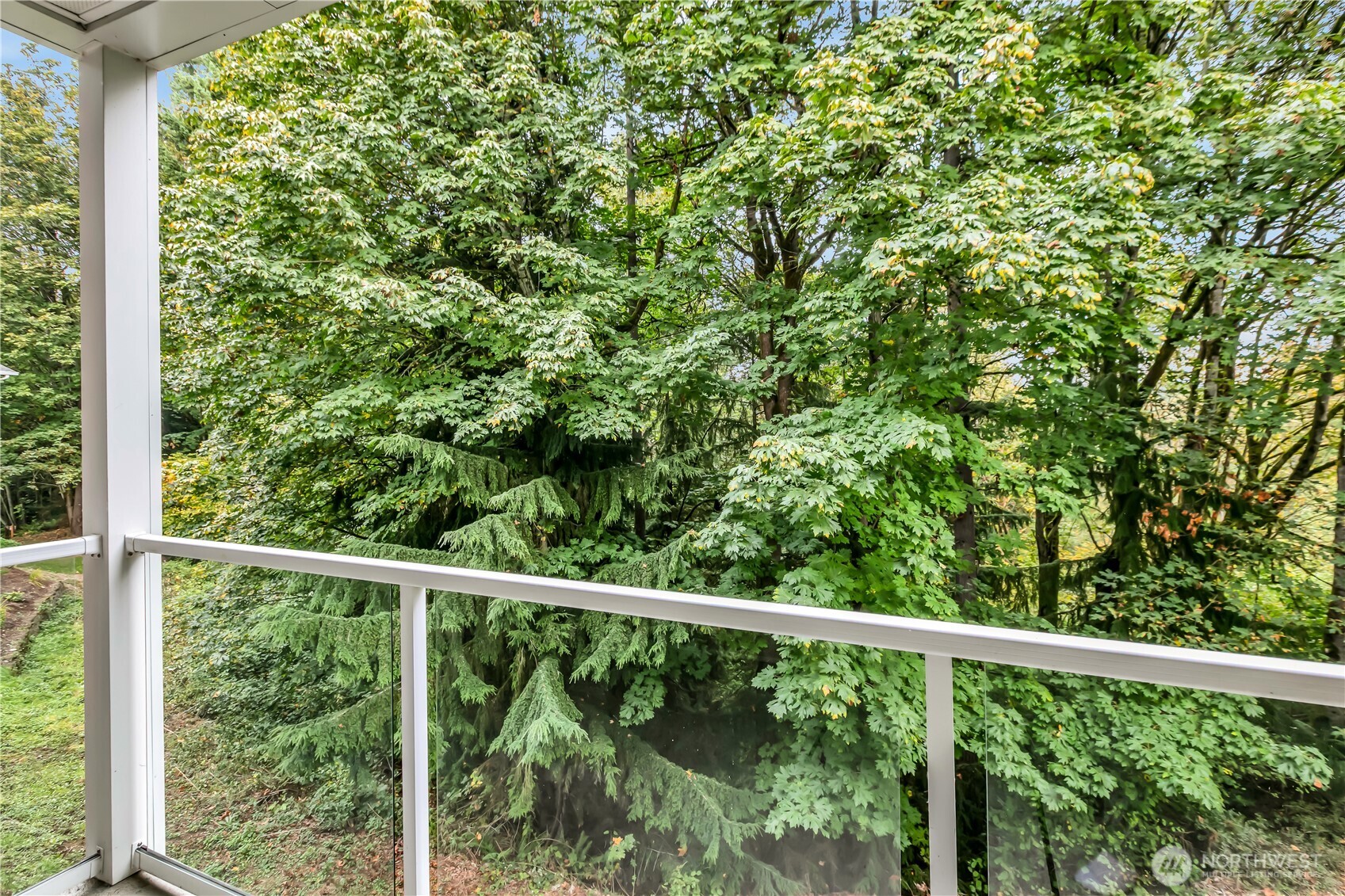 3012 Southeast 8th Place, Unit 1117 Renton, WA 98058 - Photo 22 of 28 a view of a balcony with a plant