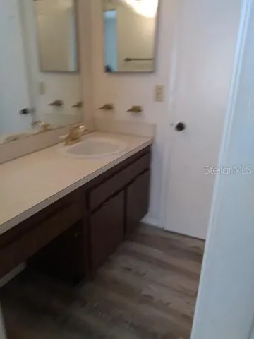 a view of lot of wooden floor