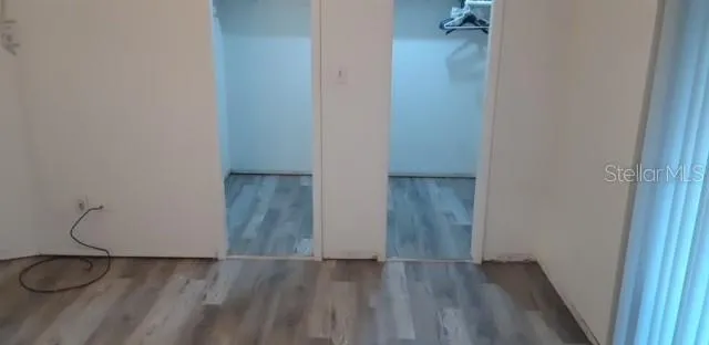 a view of a glass door with a yard