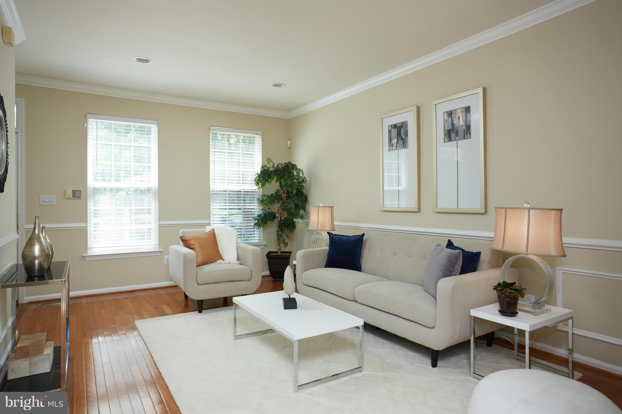 1266 Vintage Place Reston, VA 20194 - Photo 4 of 27 Living Room