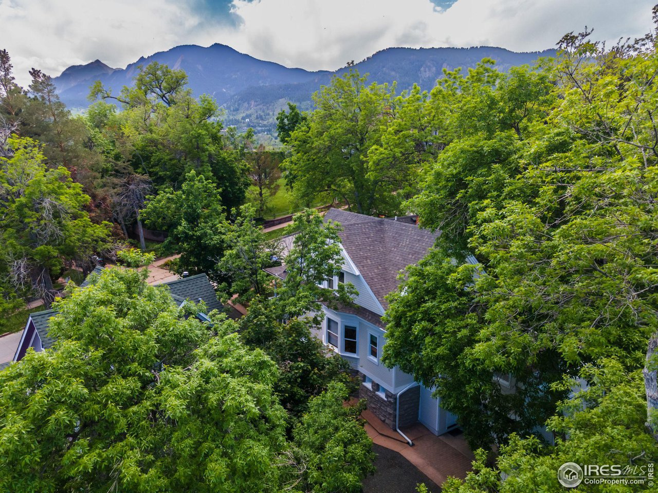 1063 Mapleton Avenue Boulder, CO 80304 - Photo 36 of 38 an aerial view of a house