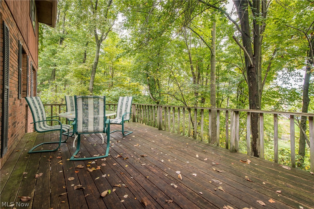 4855 Ridgeside Circle Southeast Canton, OH 44707 - Photo 19 of 20 Deck with wooded view