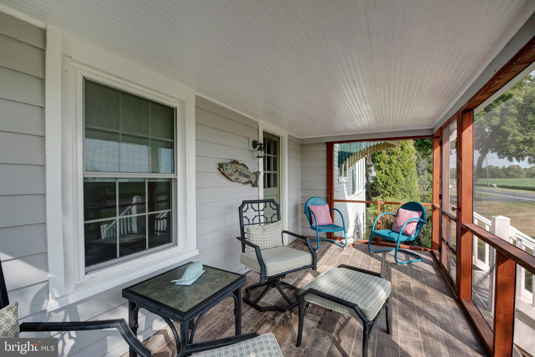 14108 Turners Point Road Kennedyville, MD 21645 - Photo 7 of 25 Lovely screened in porch-main house