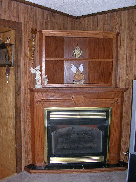 125 Central Hill Road Grantsburg, IL 62943 - Photo 18 of 21 a view of fireplace with washer and dryer