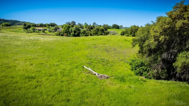 a view of an outdoor space and swimming pool